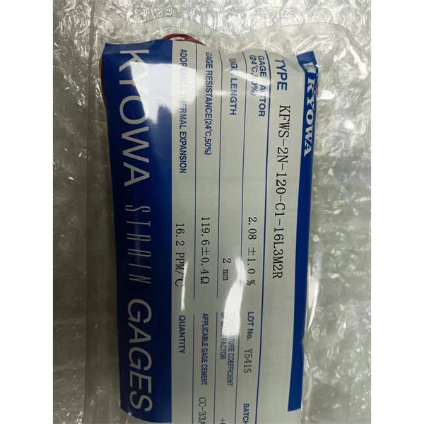 日本KYOWA超大箔式應變片KFEM-2-120-C1-11 L30C3R