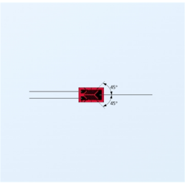 日本KYOWA共和塑料用箔式應變片KFP 120Ω單軸KFP-2-120-C1