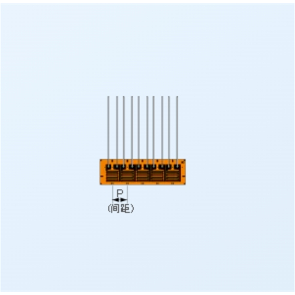 日本KYOWA共和塑料用箔式應變片KFP 120Ω單軸KFP-2-120-C1