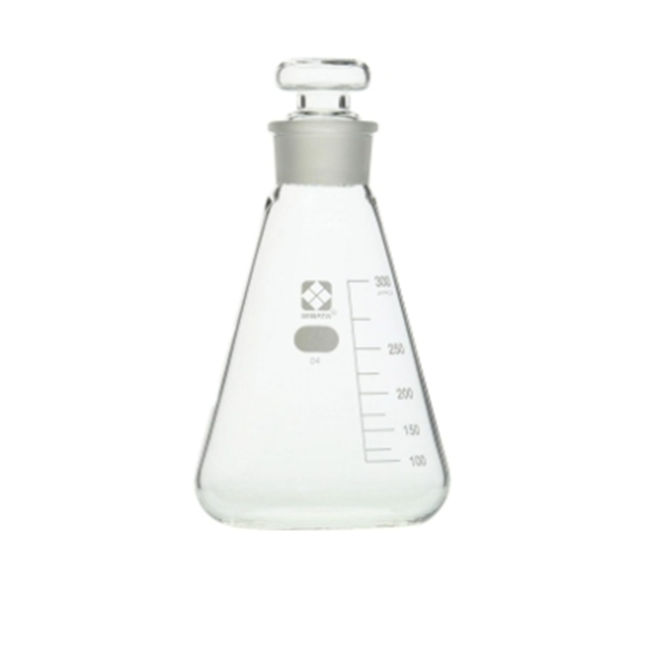 日本SIBATA柴田科學  普通滑動共塞式錐形瓶010330-0500A