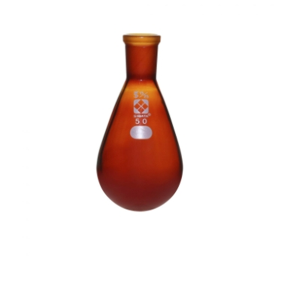 日本SIBATA柴田科學滑動茄子瓶棕色005270-2950