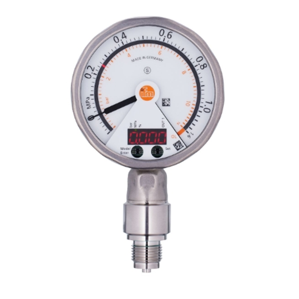 德國(guó)IFM易福門帶模擬顯示屏的齊平式壓力傳感器PG2438 PG-,25BREB12-MFRKG/US/ /P