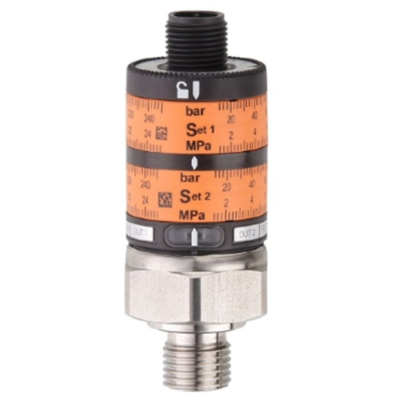 德國IFM易福門帶直觀開關點設定的壓力傳感器PK7531 PK-250-SFG14-QSPKG/US/ /W