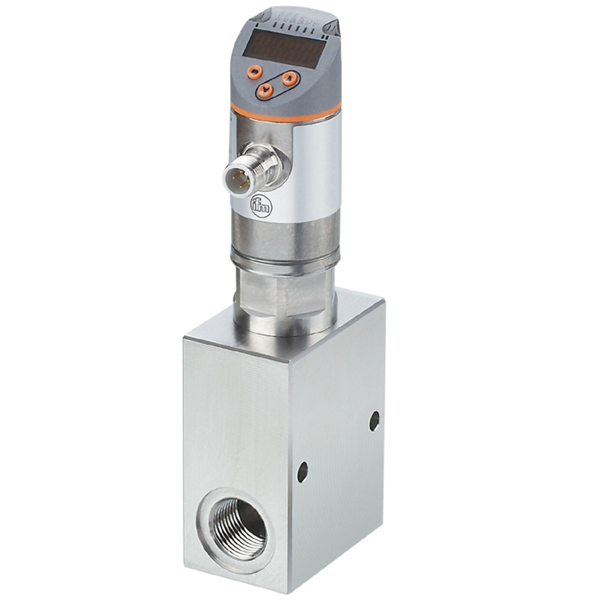 德國IFM易福門帶止回閥及顯示屏的流量計(jì)SB5242