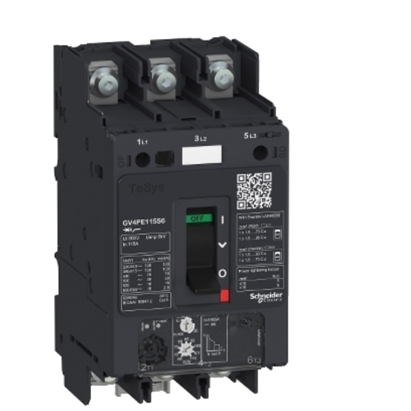 SCHNEIDER施耐德電動機斷路器GV4P115N