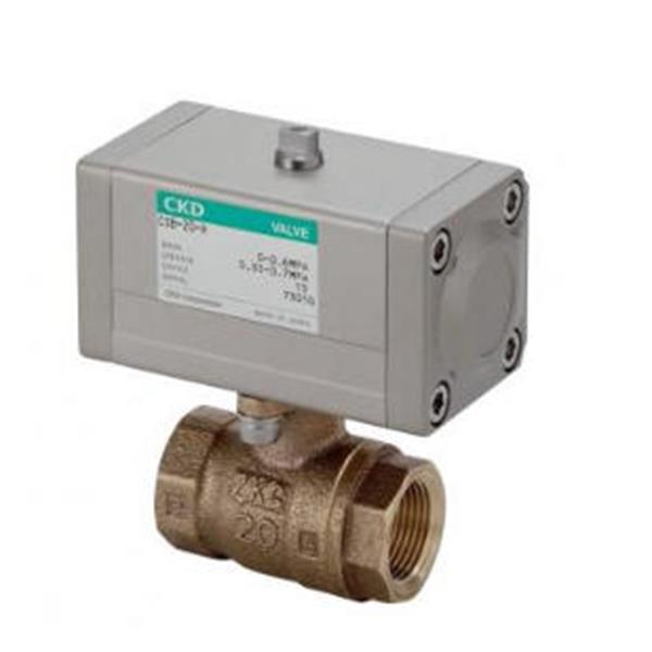 CKD喜開理蒸氣用氣控式球閥2通閥（緊湊型旋轉閥)CSB-R1-50-W